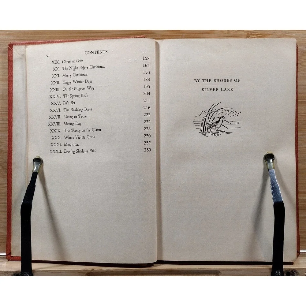 By‎ the Shores of Silver Lake by Laura Ingalls Wilder (1939, Hardcover) Ex-LIB